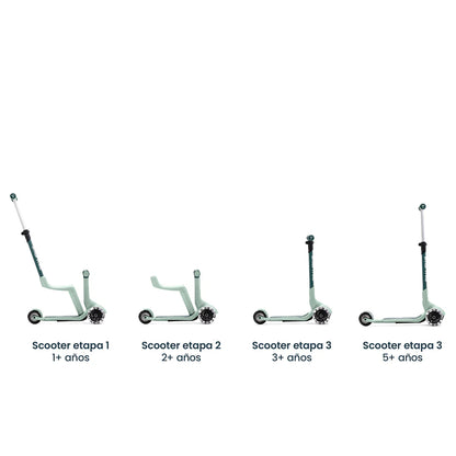 Xtend Mini- Ride 3 en 1 (1-9 años) - Sage Green | Smartrike