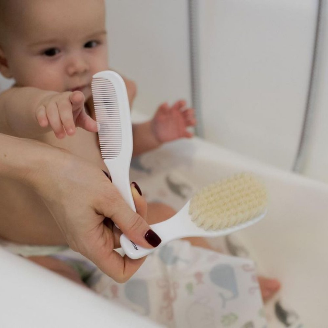 Comb and brush for hair 0m+