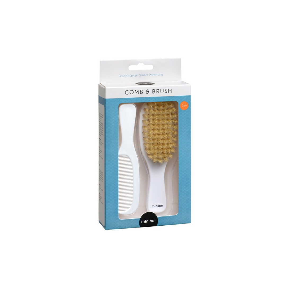Comb and brush for hair 0m+