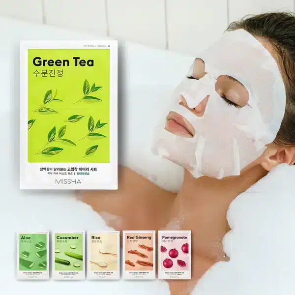 MISSHA Airy Fit Sheet Mask Green Tea 19g