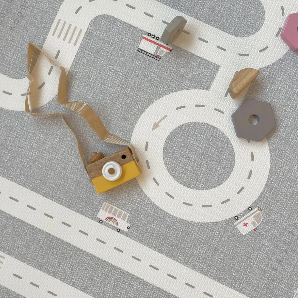Alfombra de Juego Reversible y Antigolpes - Montaña | Oruga Kids
