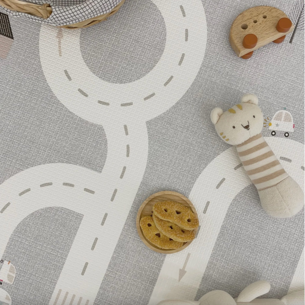 Alfombra de Juego Reversible y Antigolpes - Montaña | Oruga Kids