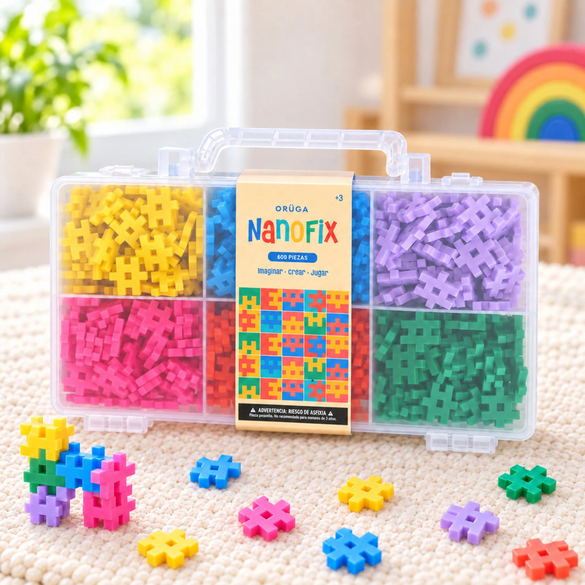 Nanofix Box - 600 piezas | Oruga Kids