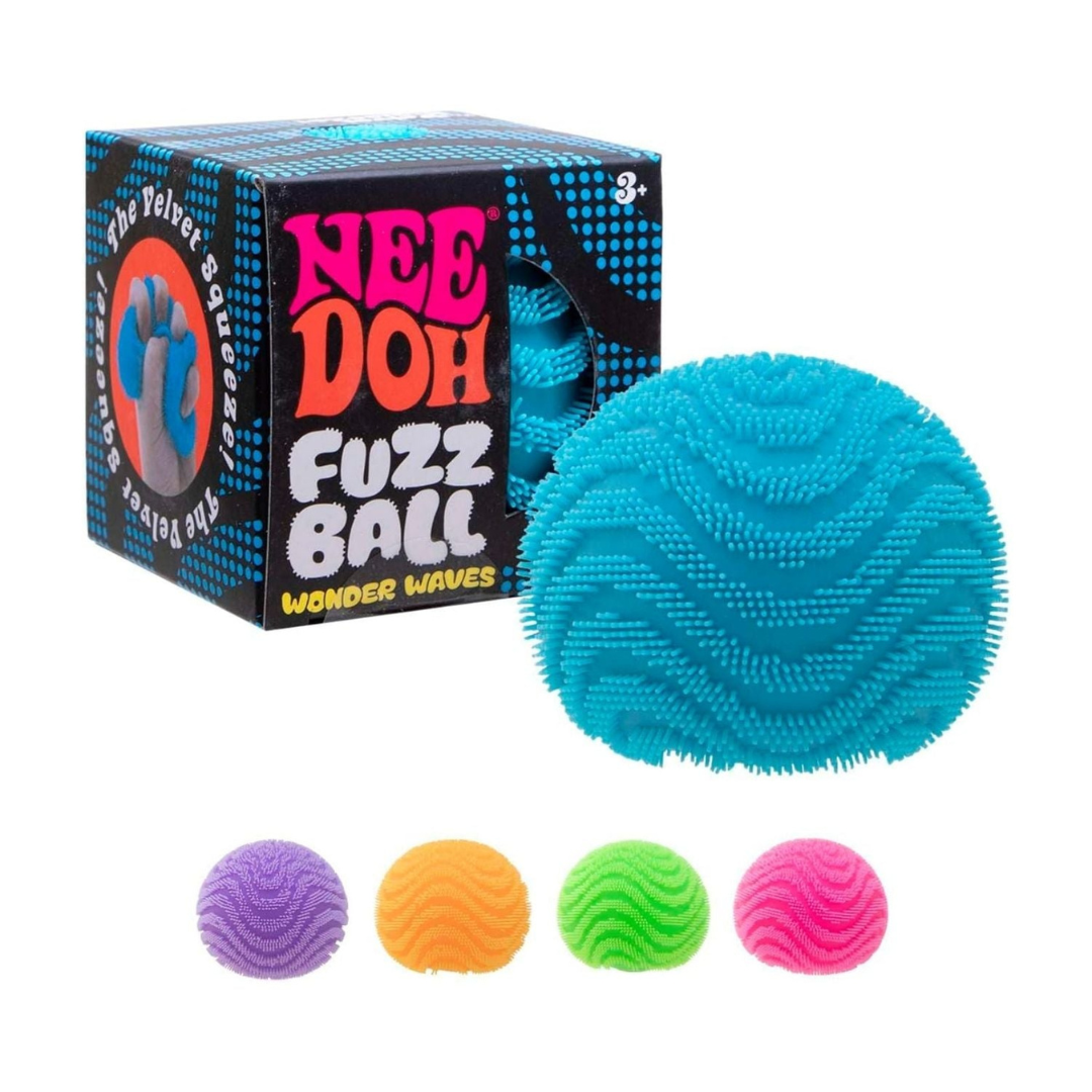 Wonder Waves - Pelota Antiestrés Squishy - Azul | NeeDoh