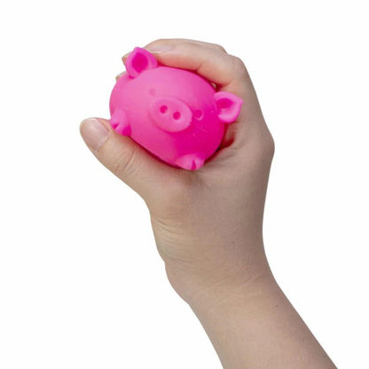 Dig it Pig - Pelota Antiestrés Squishy - Rosado | NeeDoh