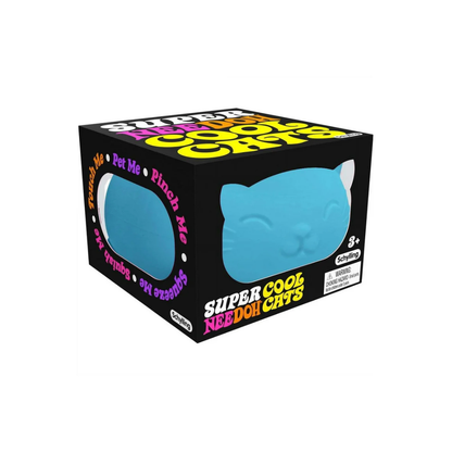 Cool Cats - Pelota Antiestrés Squishy - Azul | NeeDoh