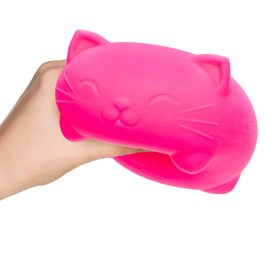 Cool Cats - Pelota Antiestrés Squishy - Rosado | NeeDoh