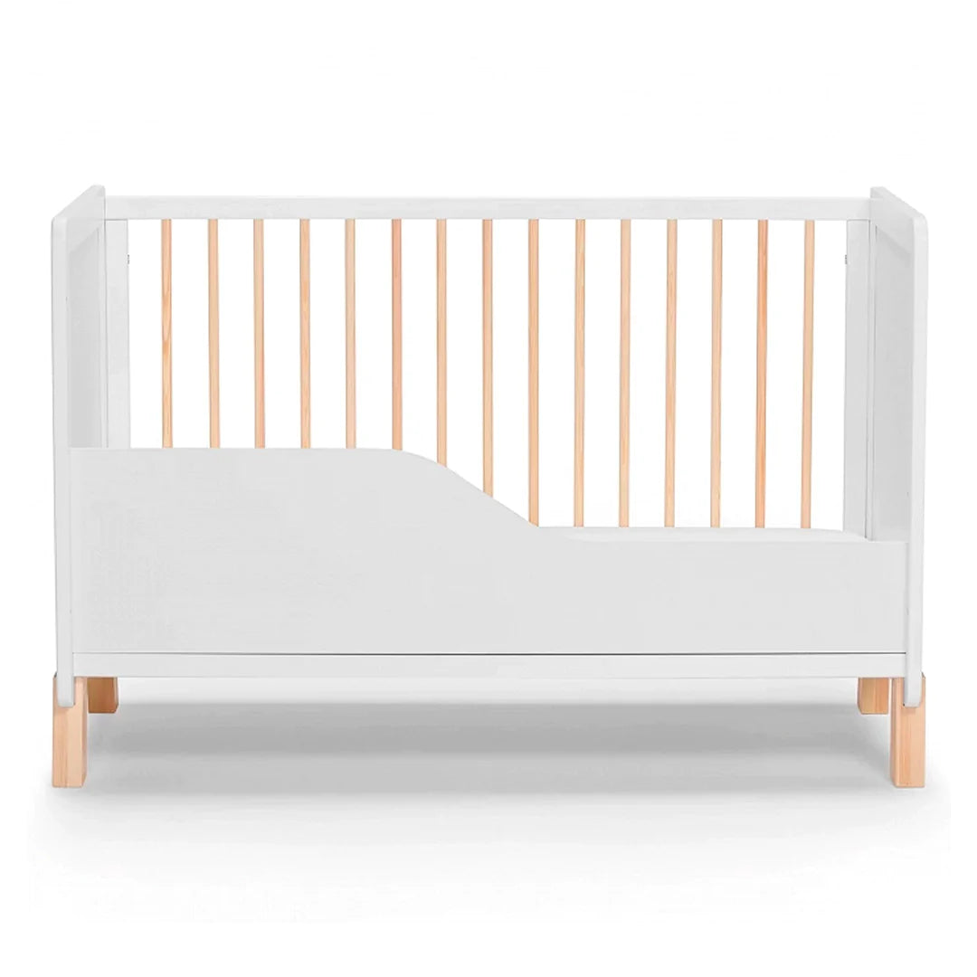 Cuna - Cama de Transición Nico - Madera y Blanco | Kinderkraft