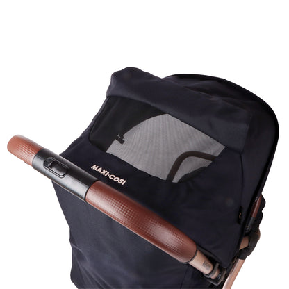 Coche Travel System Eva3 Essential - Black Champagne | Maxi Cosi