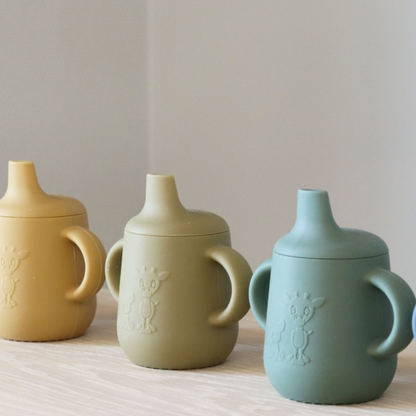 Vaso de Silicona con Tapa Antiderrame Aiko - Mar de Bering | Nuuroo
