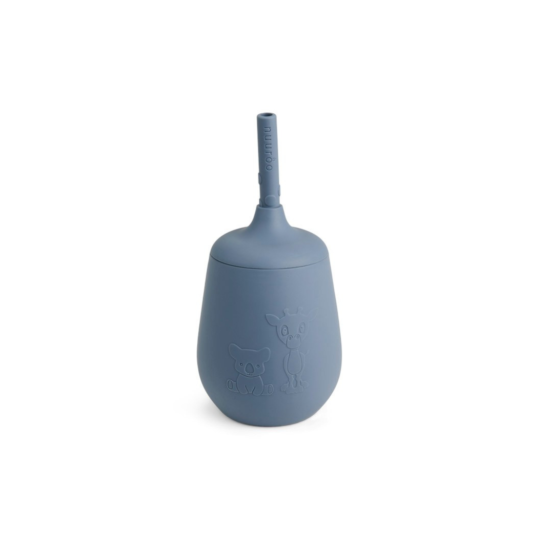 Vaso de Silicona con Bombilla Adita - Mar de Bering | Nuuroo