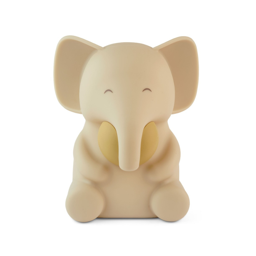Lámpara de Silicona Elefante Sigge - Crema | Nuuroo