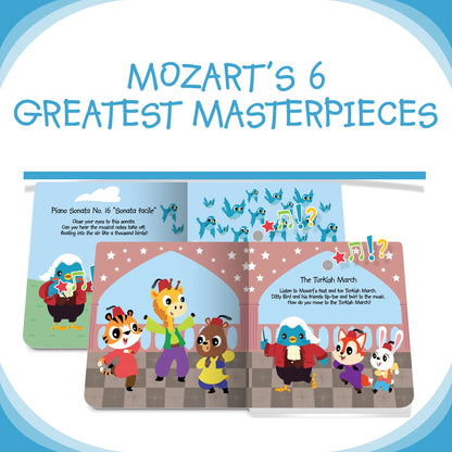 Libro Interactivo Musical - Music of Mozart | Ditty Bird