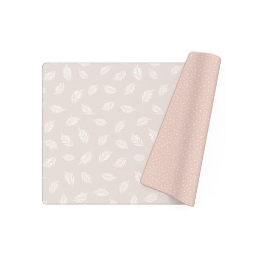 Alfombra de Juego Reversible y Antigolpes Plumas | Oruga Kids