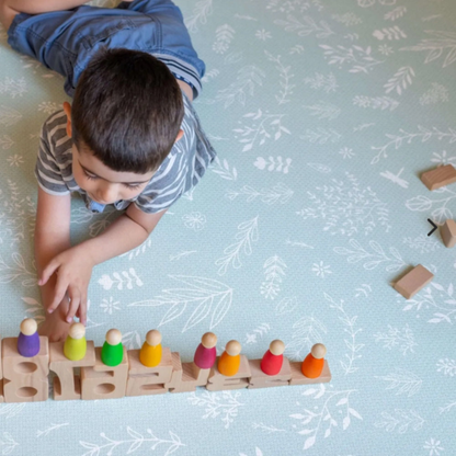 Alfombra de Juego Reversible y Antigolpes - Patagonia | Oruga Kids