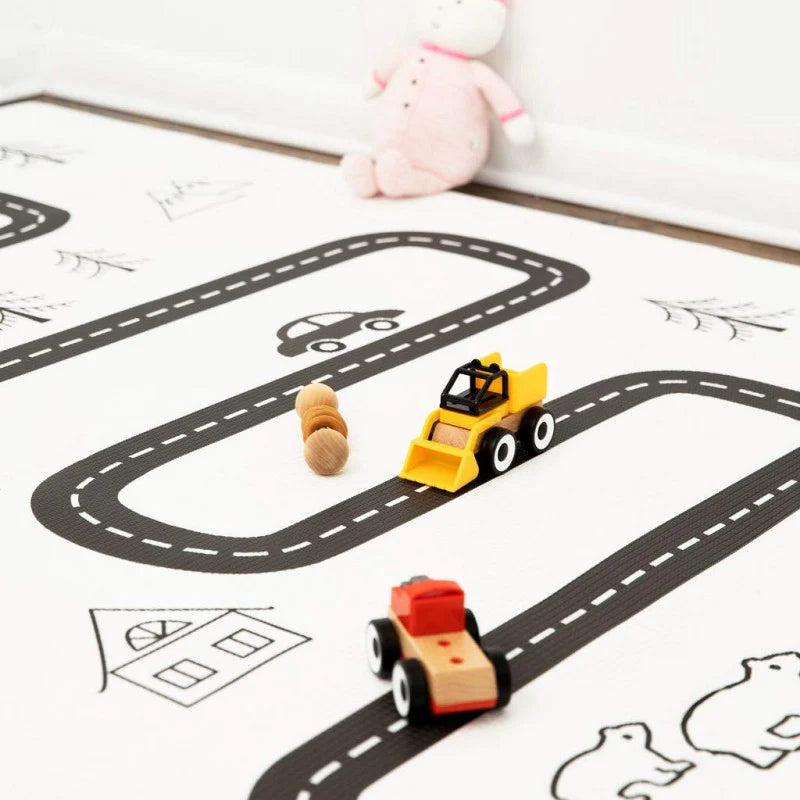 Alfombra de Juego Reversible y Antigolpes - Nórdico | Oruga Kids
