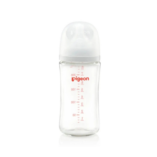 Mamadera Softouch Boca Ancha - Vidrio | Pigeon