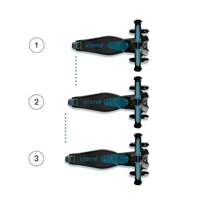 Xtend Ride-on 3 en 1 (1-12 años) - Teal | Smartrike