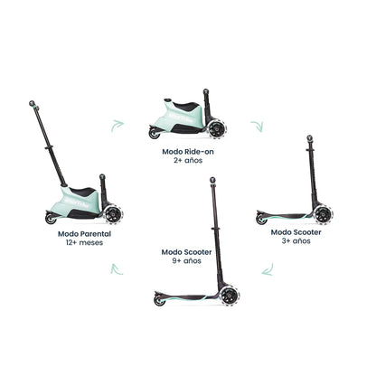 Xtend Ride-on 3 en 1 (1-12 años) - Soft Green | Smartrike