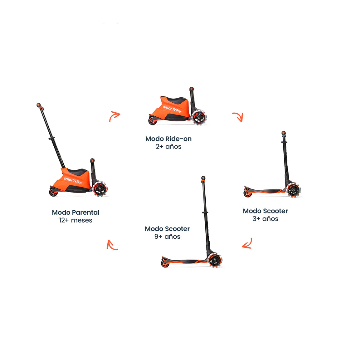 Xtend Ride-on 3 en 1 (1-12 años) - Orange | Smartrike
