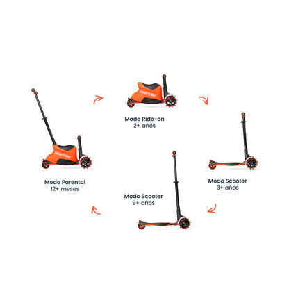 Xtend Ride-on 3 en 1 (1-12 años) - Orange | Smartrike