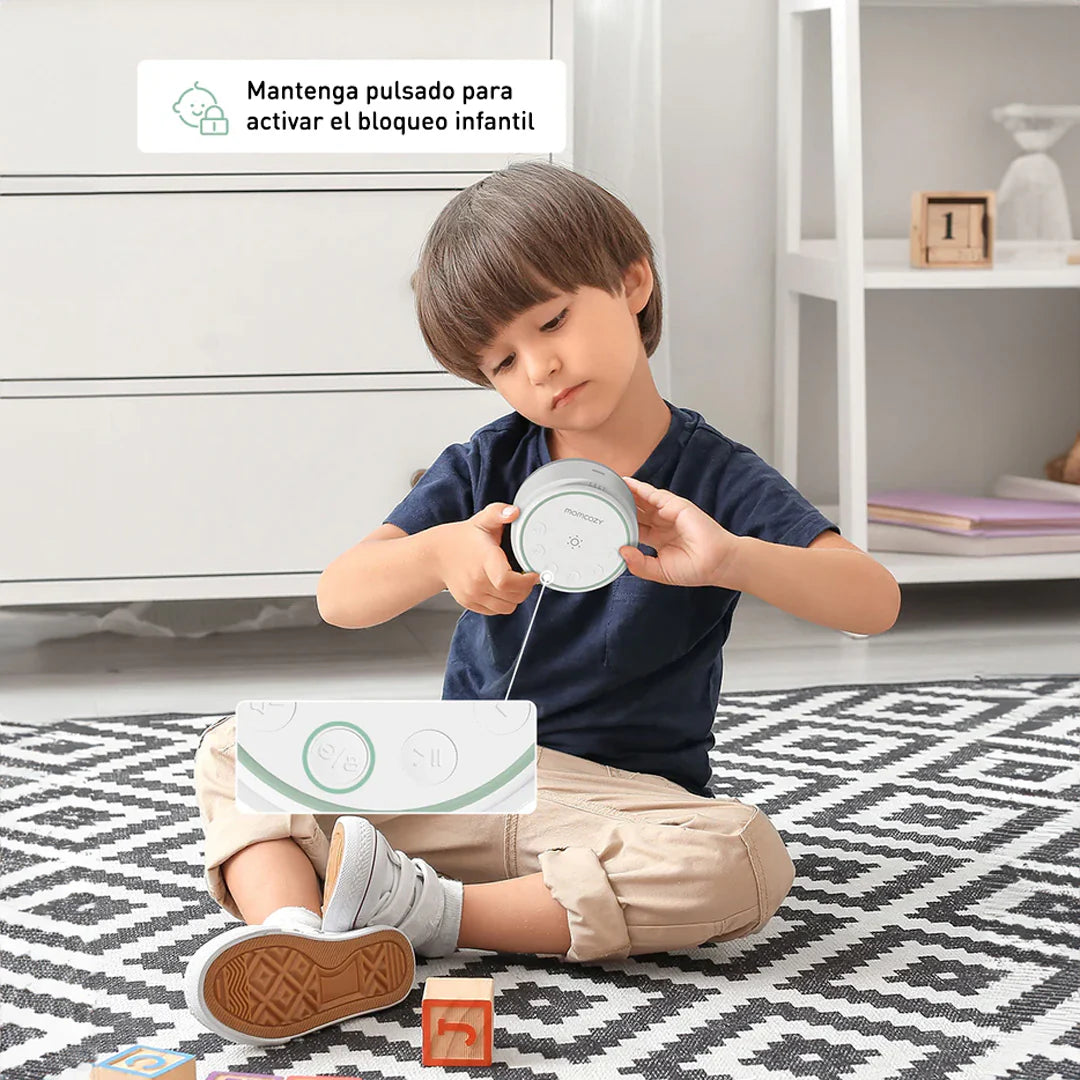 Máquina de Ruido Blanco Portátil | MomCozy