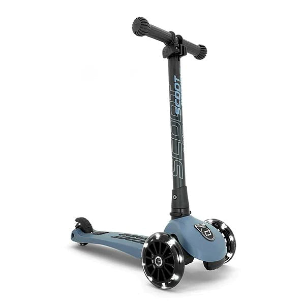 Scooter Highwaykick 3 LED - Acero | Scoot and Ride