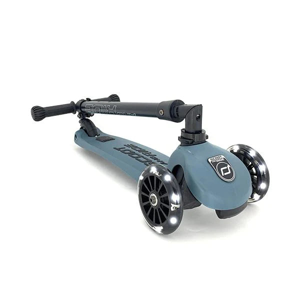 Scooter Highwaykick 3 LED - Acero | Scoot and Ride