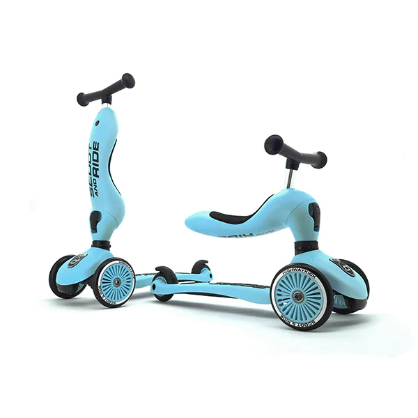 Scooter 2 en 1 HighwayKick 1 - Blueberry | Scoot and Ride