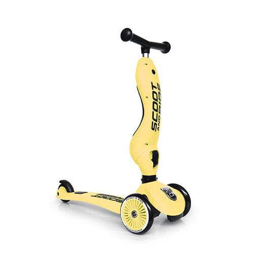 Scooter 2 en 1 HighwayKick 1 - Lemon | Scoot and Ride