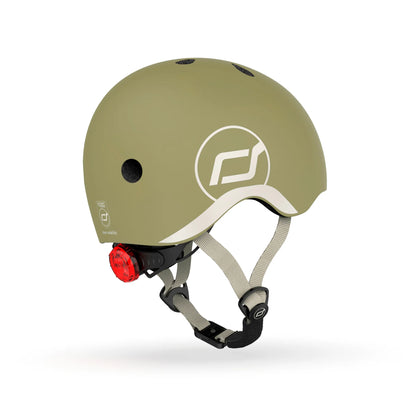 Casco Ajustable - Olive | Scoot and Ride