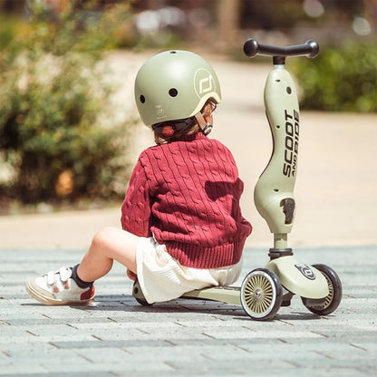 Casco Ajustable - Olive | Scoot and Ride