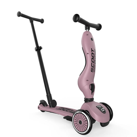Scooter 2 en 1 Highwaykick 1 Push and Go - Wildberry | Scoot and Ride