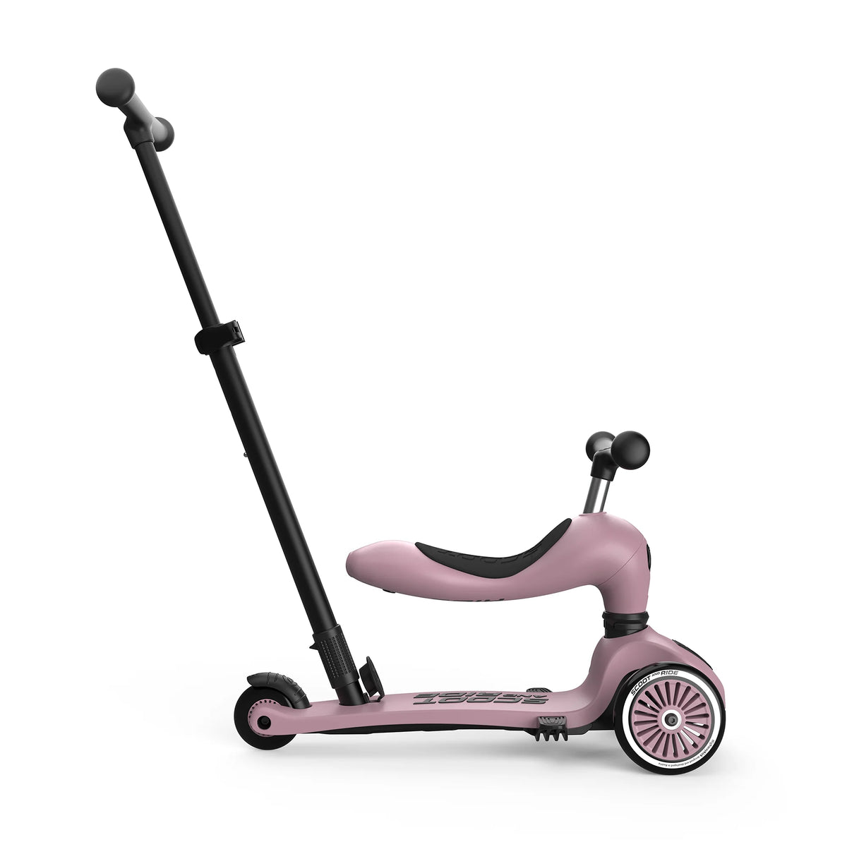 Scooter 2 en 1 Highwaykick 1 Push and Go - Wildberry | Scoot and Ride