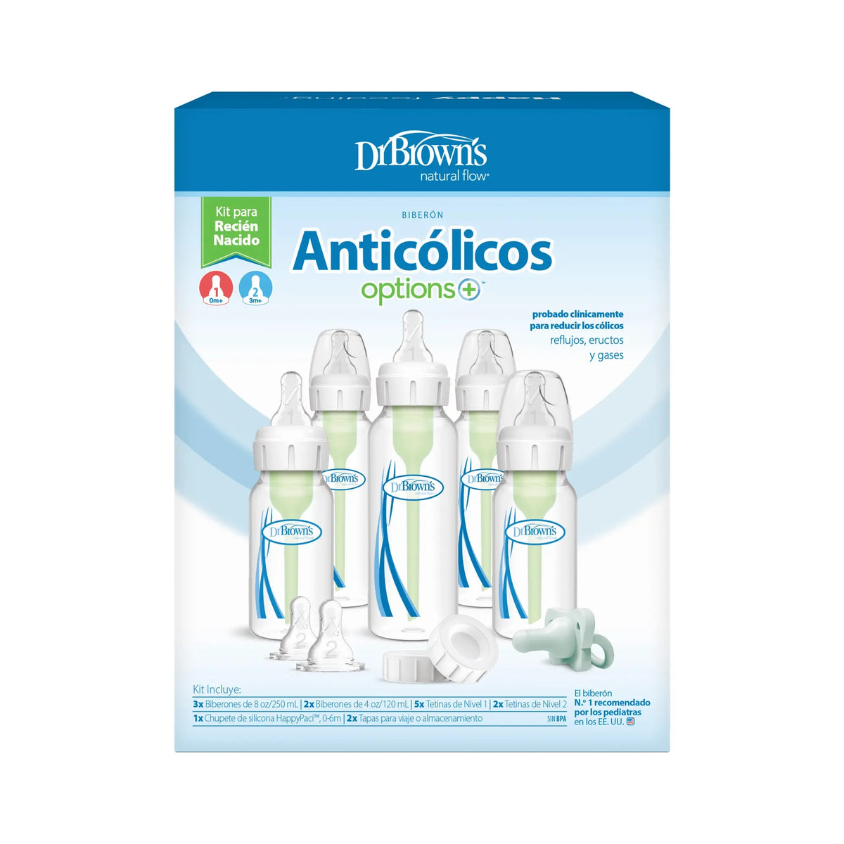 Set Recién Nacido Estándar Options+ | Dr. Brown's