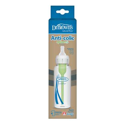 Mamadera de Vidrio Anticólicos - 250ml | Dr. Brown's