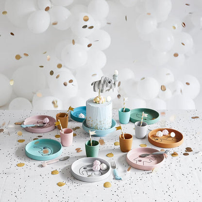 Plato de Silicona Ozzo - Rosa | Done by deer
