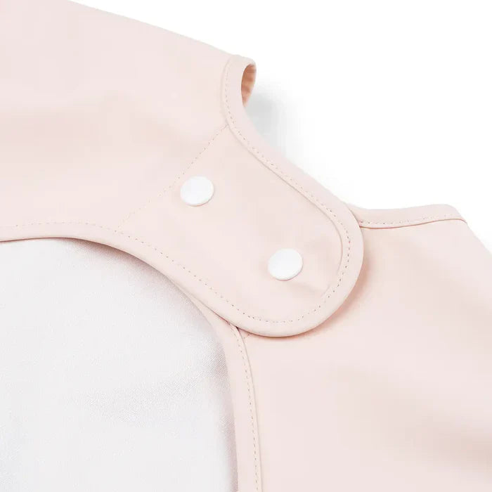 Babero Grande con Mangas y Bolsillo - Elefante - Rosa | Done by deer