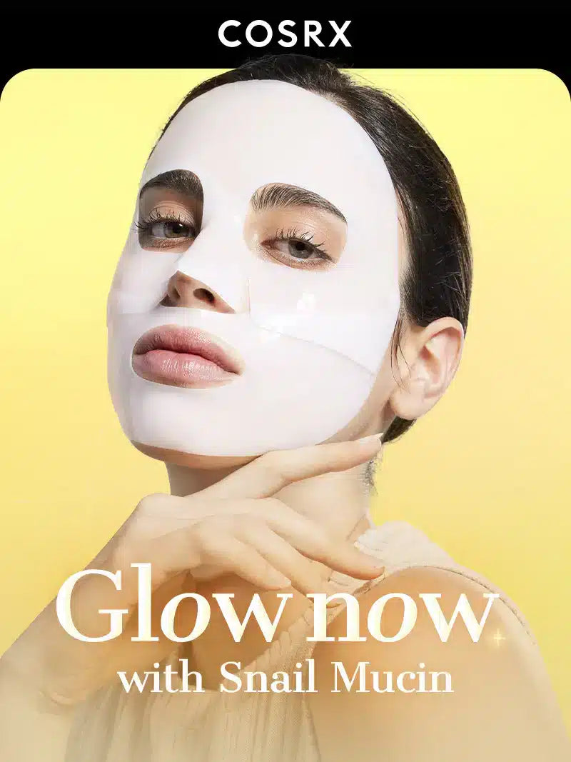 COSRX Advanced Snail Mucin Glass Glow Hydrogel Mask 34g
