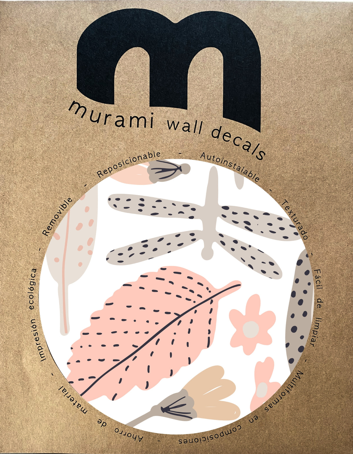 Stickers Decorativos Para Muros - Flor Puntillismo | Murami
