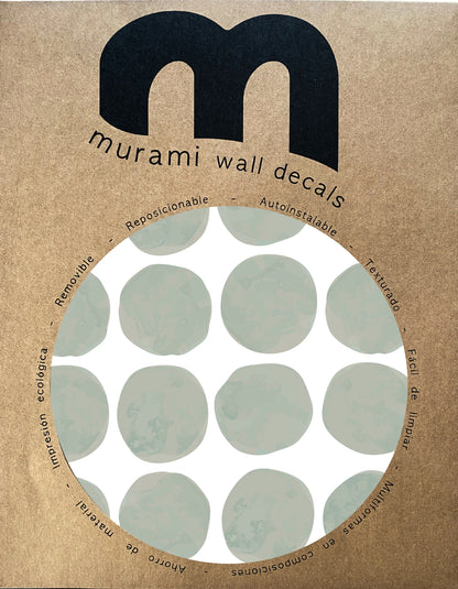 Stickers Decorativos Para Muros - Lunares Verde Claro | Murami