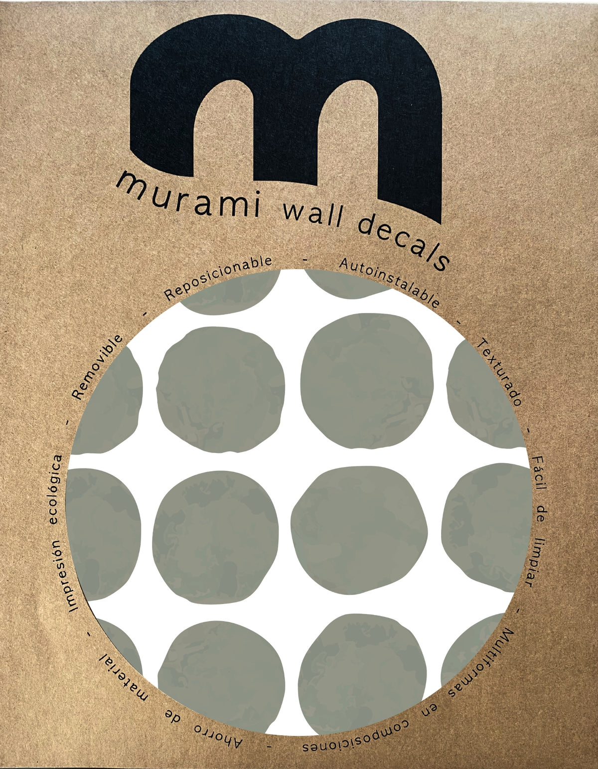 Stickers Decorativos Para Muros - Lunares Verde Oscuro | Murami