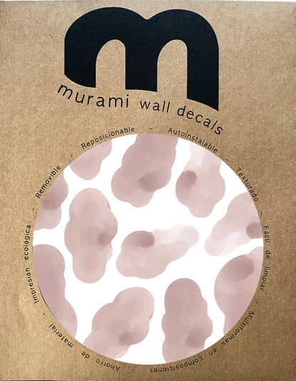 Stickers Decorativos Para Muros - Nubes Rosa | Murami