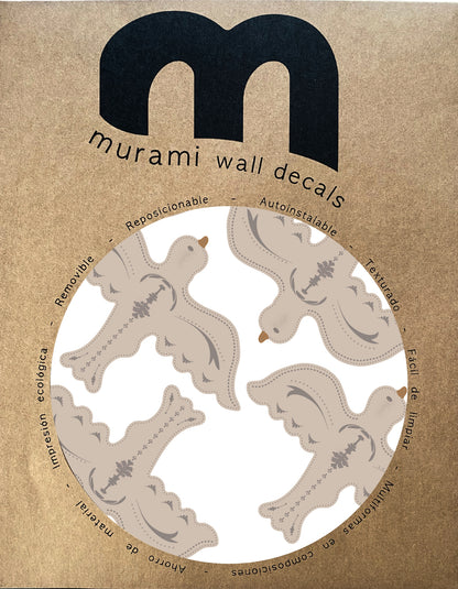 Stickers Decorativos Para Muros - Pajarito Nude | Murami