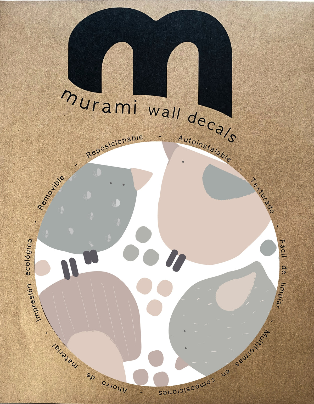Stickers Decorativos Para Muros - Pollo Lunar | Murami