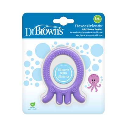 Mordedor Flexible - Pulpo Morado | Dr. Brown's