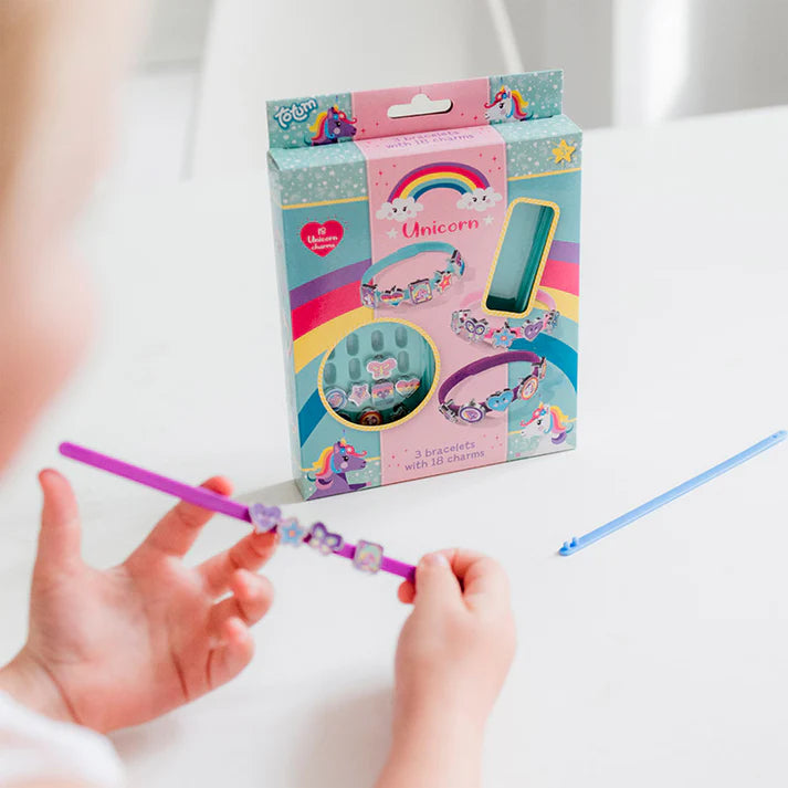 Kit de Pulseras y Charms - Unicornio | Totum