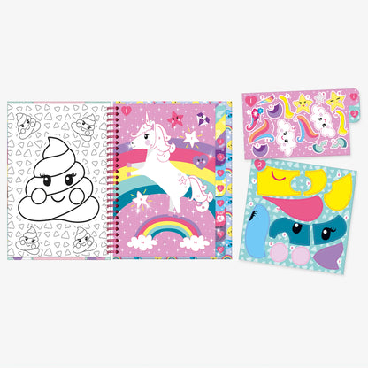 Sticker por Números - Unicornio | Totum