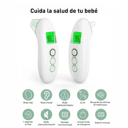 Termómetro Infrarrojo Frente/Oido | MomCozy