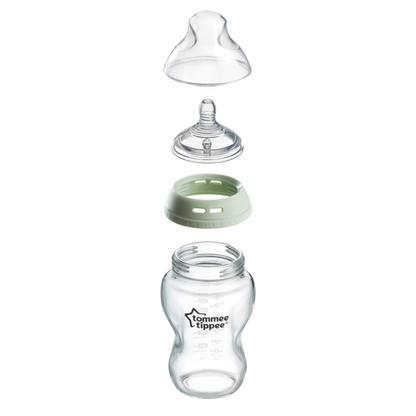 Mamadera Natural Start Vidrio - 250 ml | Tommee Tippee